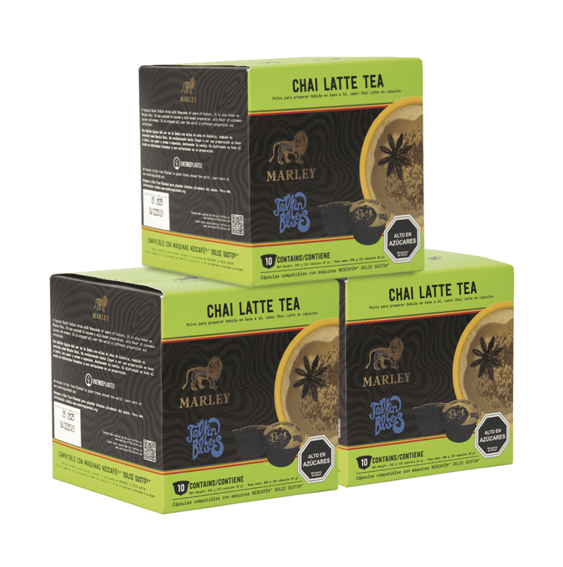 Pack Cápsulas Talkin Blues Chai Latte x 3